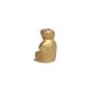 Golden Brass Bear Incense Stick Holder